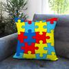 Puzzle Cushion Cover Comfortable Reversible Pillow Cover Ideal for Car Sofa Bedroom  Beyond
