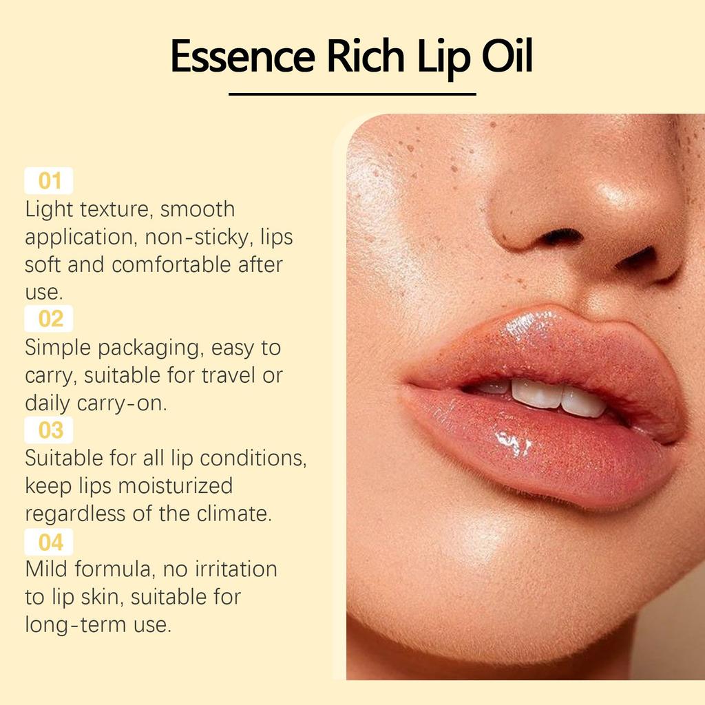 Moisturizing Lip Oil Nourishes Moisturizes Smoothes Lips Moisturizes And Radiates Delicate Lip Oil4ml