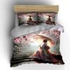 Japanese Kimono Set For Festivals Multiple Sizes Kid'S And Adults' Bedroom Exquisite 3Pc Bedding Set, Gift