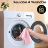 1000cm Microfiber Cleaning Towel Roll, Extra Large Reusable Hand-Tear Dust Rags for Car Washing, Home and Kitchen Cleaning