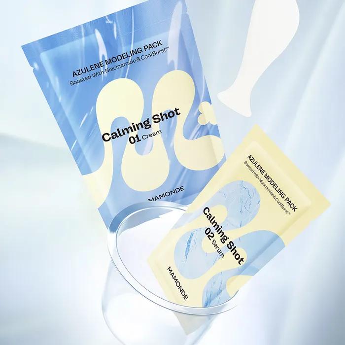 Calming Shot Azulene Modeling Pack 66g x 4