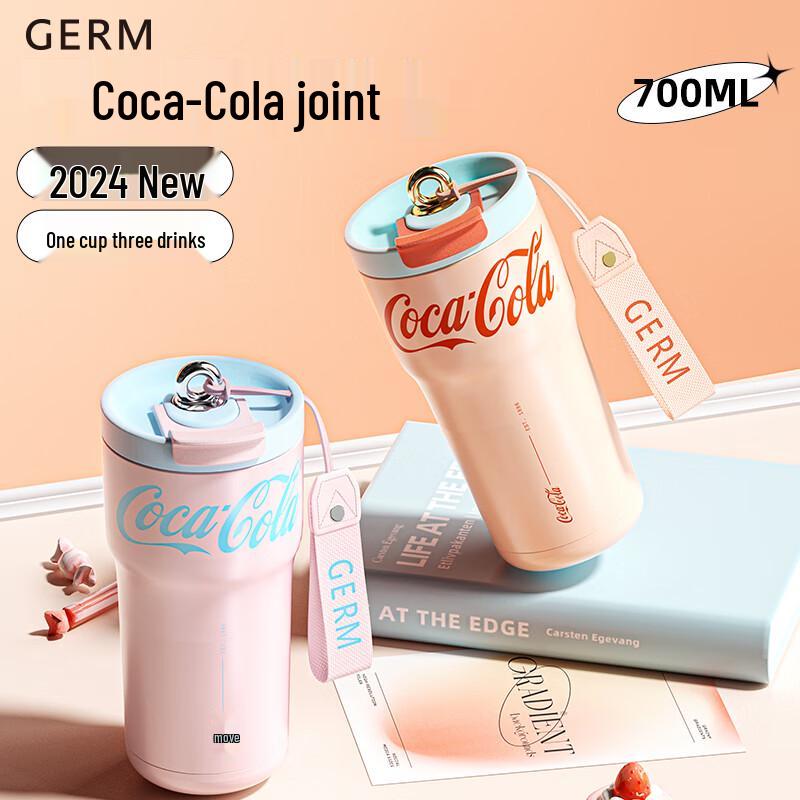 Germ Coca-Cola 700ml Stainless Steel Insulated Travel Mug