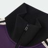 adidas 3-Stripes Tracktop Comfortable Fashion Versatile Solid Color Jacket Men Jacket Legendary-Purple KT0839