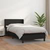 3130685 vidaXL Divan Bed with Mattress Black 80x200cm Faux Leather