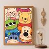 Diamond Painting Full of Diamonds 5D Disney Characters Diamond Art Home Decoration Creative Handicrafts