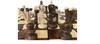 Wegiel Wooden Chess Set Chess Board Set ROYAL 30 Chess Board Poland Genuine Product (Royal 30)