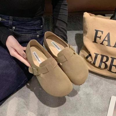 Birken Schuhe Einzelschuhe Damen 2025 Frühling und Sommer neu vielseitig lässig Ein-Pedal Birken Schuhe Doudou Schuhe 2130-3
