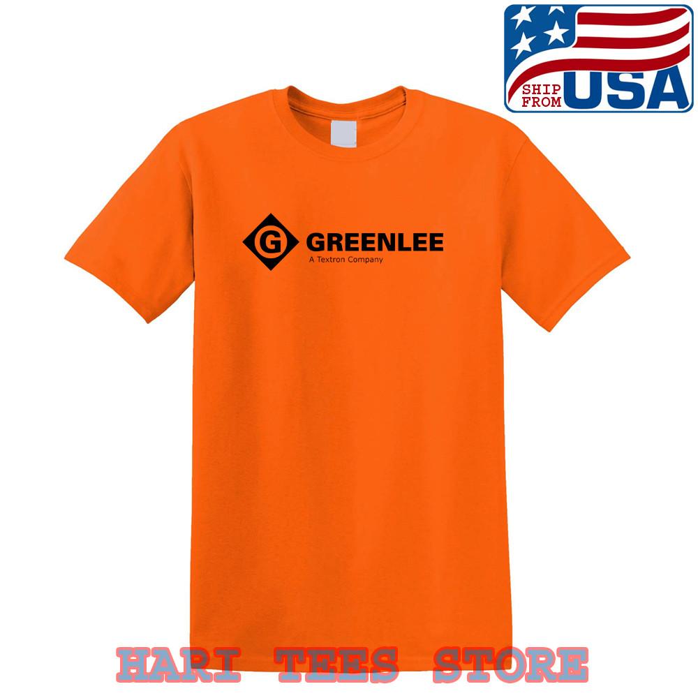 Greenlee Electrical Tools  Orange Size S to 5XL Unisex T-Shirt M