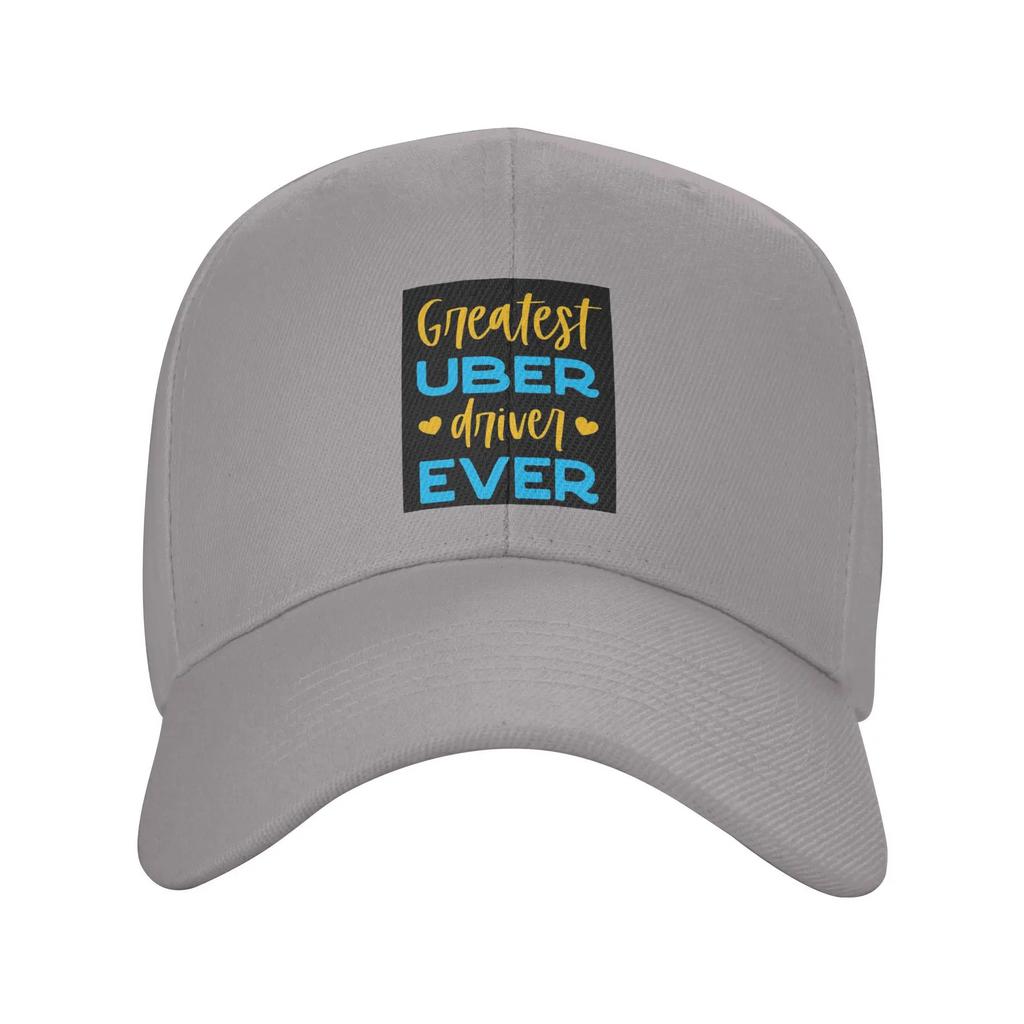 Unisex Baseball Hats Greatest Uber Eats Driver Ever Rideshare Car Driving Streetwear Summer Sports Baseball Caps Casquette Hats