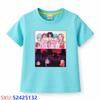 KPop Demon Hunters Children's Cartoon Print T-shirt