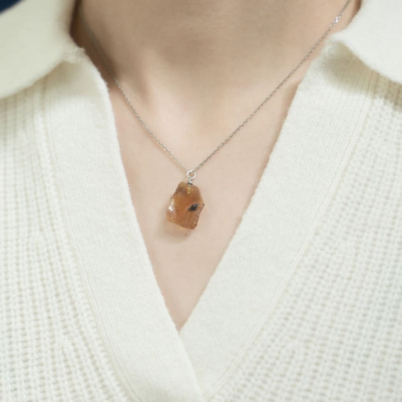HARANG HR 307N_Citrine Necklace