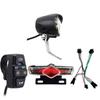 1 Set Electric Bike Front Light Rear Light Dk336 Switch Cable Bike Led Light Set E-Bike Light Switch Turn Tail Light Accessories