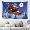 Christmas Tree Winter Santa Claus Wall Hanging Tapestry Christmas Wall Hanging Tree Wall Hanging Gorgeous Christmas Tree Fireplace Gifts