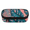 Pen Case High Capacity 300D Polyester Secure Zipper Closure with Mesh Pocket Removable Divider and Pen Slots for Everyday Study