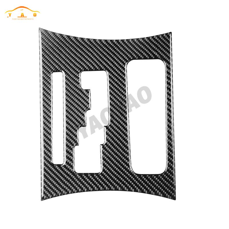 

Car Interior Accessories Carbon Fiber Stickers Auto Transmission Gear Box Panel Cover For Dodge Charger 2011 2012 2013 2014