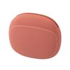 2 PCs Silicone Earphone Data Cable Storage Box Mini Key Box Lipstick Mini Storage Bag Green Light Gray Red