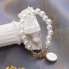 Letter Charm Pearl Chain For Most Cups Accessories For Handle Water Bottle Tumbler Personalized Initial Name ID Cups Decorations