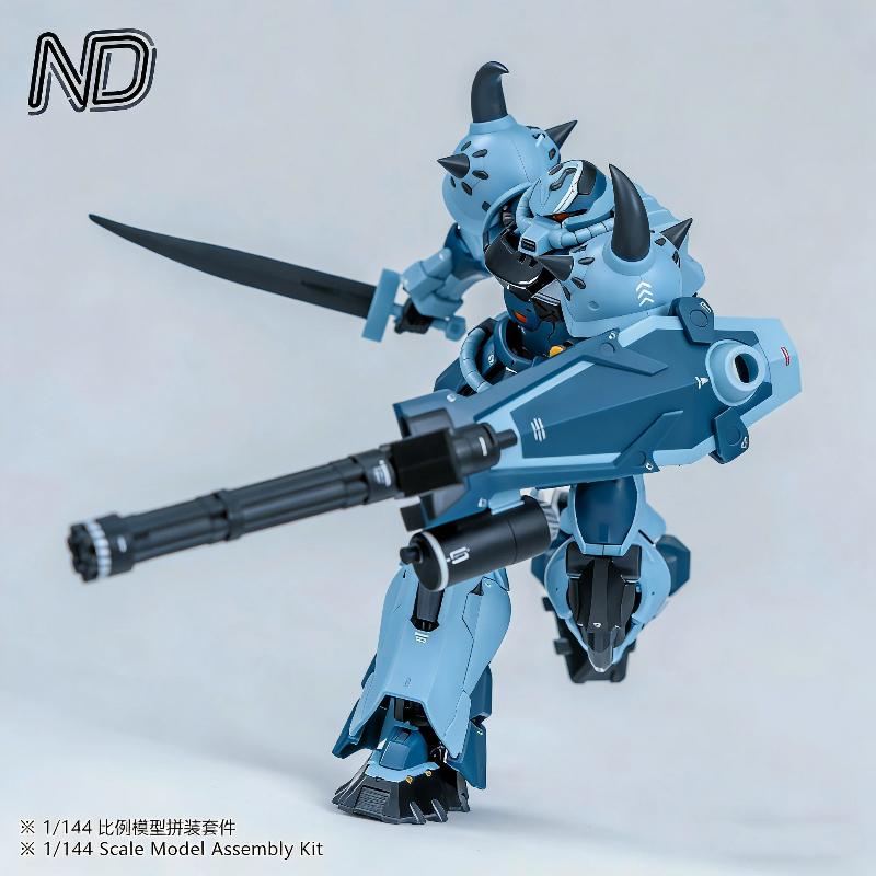 RG 1/144 MS-07B-3 Gouf B3 Hoo King Assembly Model Kit 08th MS Team Mecha Action Figure With Water Decal Anime Toy Ornament Gift