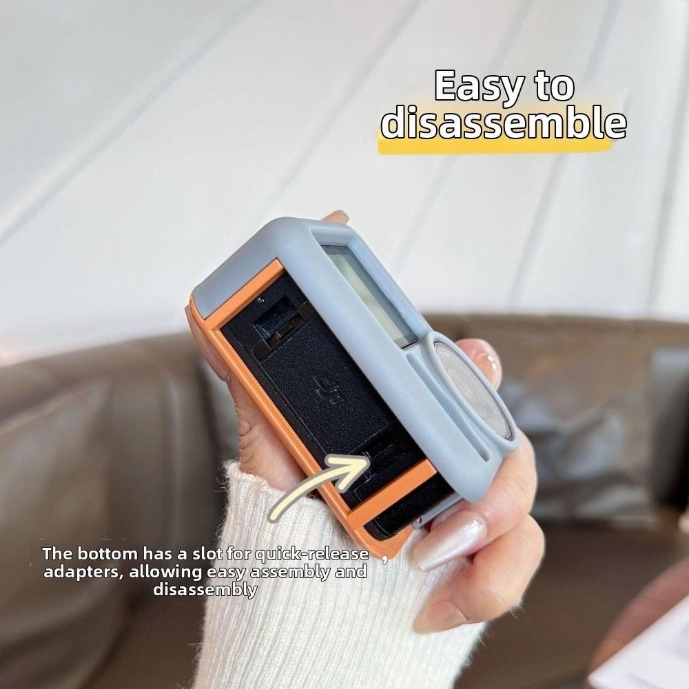 Anti-scratch TPU Case Shockproof Soft Shell Protective Cover for DJI Osmo Action 5 Pro Accessories