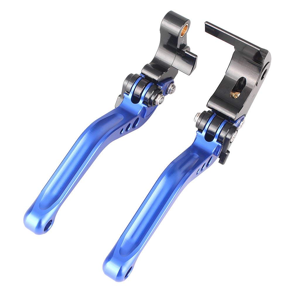 AL-mart Motorcycle Short Style Brake Levers Clutch Levers Levers Set 6 Levels Adjustable for Honda CBR600RR 2007-2017