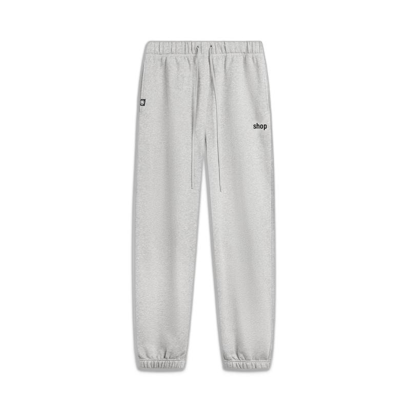 Li-Ning BADFIVE Men s Fleece Lined Casual Sports Sweatpants AKLV779 L