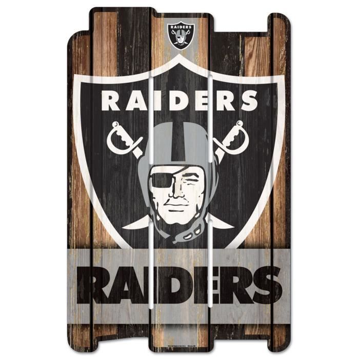 Wincraft PLANK Plaque de bois - NFL Oakland Raiders