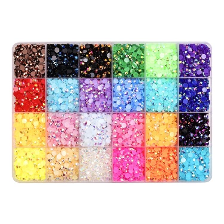 Creative Jelly Diamonds Set With Dazzling Reflective Surfaces Festival DIY Materials For Costumes And Party Nails