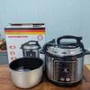6L Explosion-Proof Pressure Cooker: Thickened, Large Capacity, Multifunctional with Preset Timing for Household Use