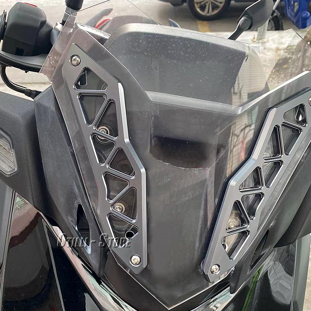 Motorcycle Accessories CNC For Yamaha XMAX300 XMAX 300 X-Max300 X-MAX 300 2023 2024 Decorative Strip Support Windshield Bracket