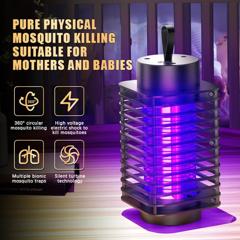 LED Silent Mosquito Repellent Lamp USB Charging Wall Mounted Odorless for Dorm Student Apartment Use