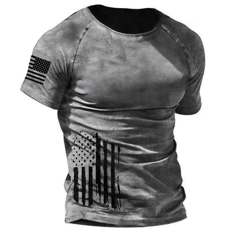 Men Vintage Motorcycle 3d Print Casual Short Sleeve Loose Oversized T-shirts for Men Sweatshirt Men's Top Clothing
