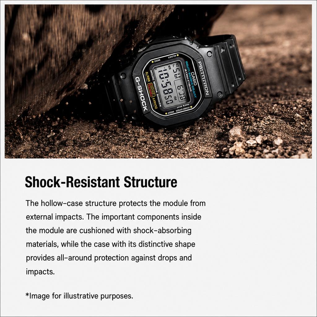 Watch Solar Super Illuminator Type LED Black [Casio] G-Shock Radio-controlled (High-brightness light) GW-M5610U-1CJF Men's
