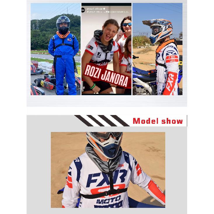 JXT-WOLF Neck Protection Neck Brace Motocross Helmet Guard Motorcycle Neck Protector
