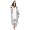 Jednodílný kostým Koala Pánské pyžamo Dárek pro manžela Kigurumi Kombinéza Zimní M Jednodílný kostým Koala - S