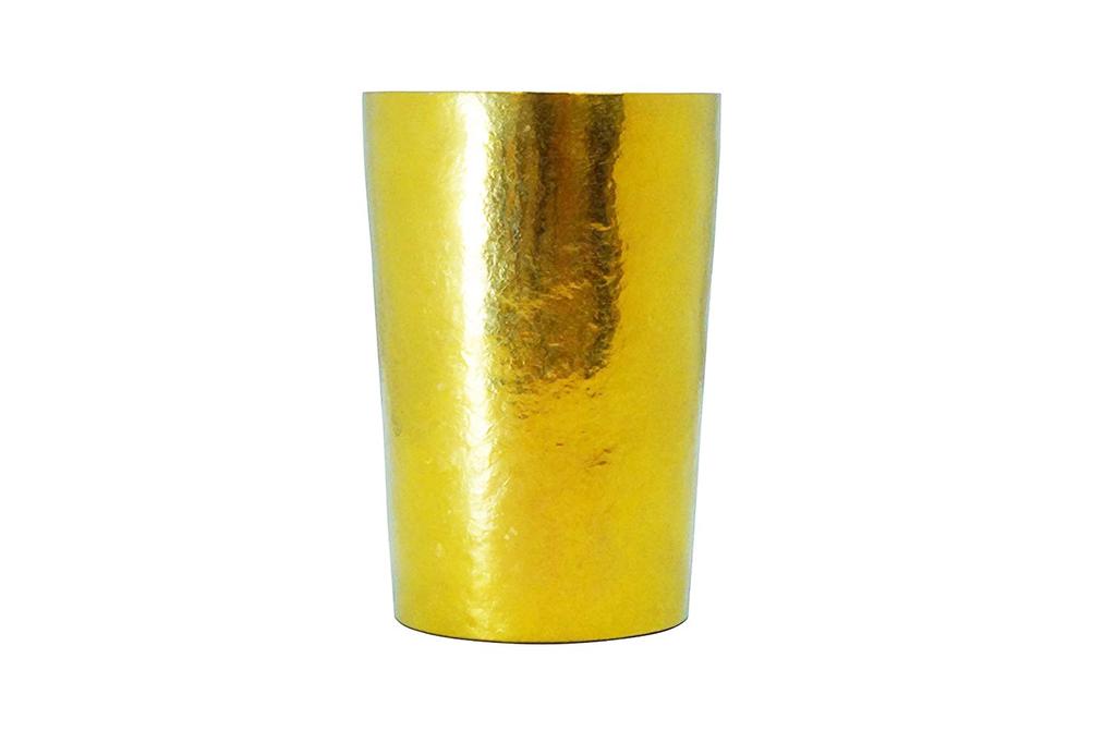 HORIE Made in Niigata Prefecture Titanium Double Tumbler Kiln Light 270cc Polished Gold T09KM270MGGD Tsubame,