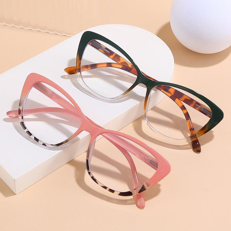 Reading Glasses For Women Anti Blue Light Pink Love Design Comfortable Square Men'S Presbyopia Glasses Magnify Lenses +1.0 +4.0