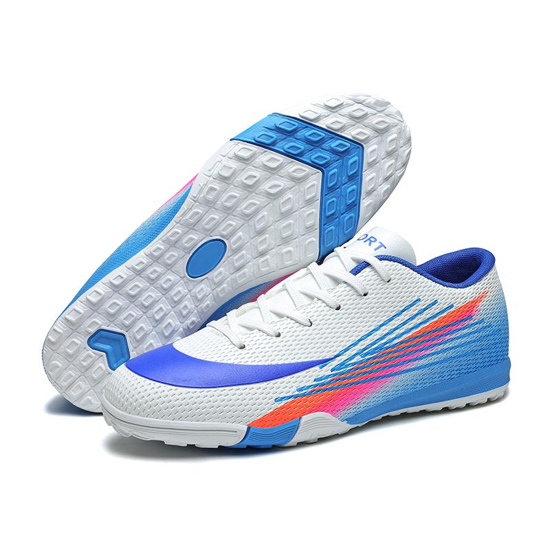 New Men Soccer Shoes Unisex High-quality TF/FG Sneakers Professional Football Boots Women Hot Sale Cleats Futsal Ultralight