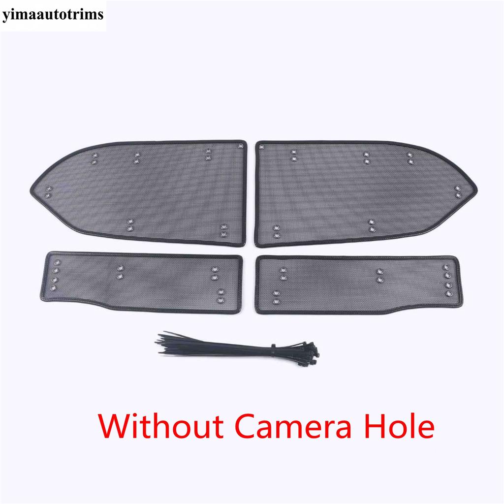

Car Front Grille ect Net ert Screening Mesh Protection Cover Trim Decoration Accessories Exterior For MG ZS 2018 - Without Camera Hole