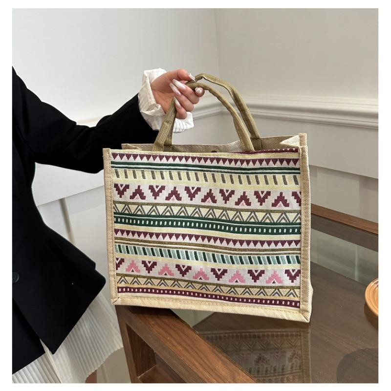 National Wind Cotton and Linen Handbag Fashion All Fashion Casual