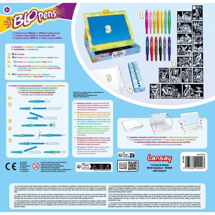 Blopens - LANSAY - Studio créatif animaux - Dès 5 ans