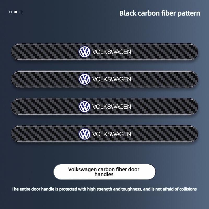 W160for Volkswagen Tiguan, Lavida, Tiguan, polo, Passat, Touareg and Magotan door handle anti-scratch stickers and door bowl protect