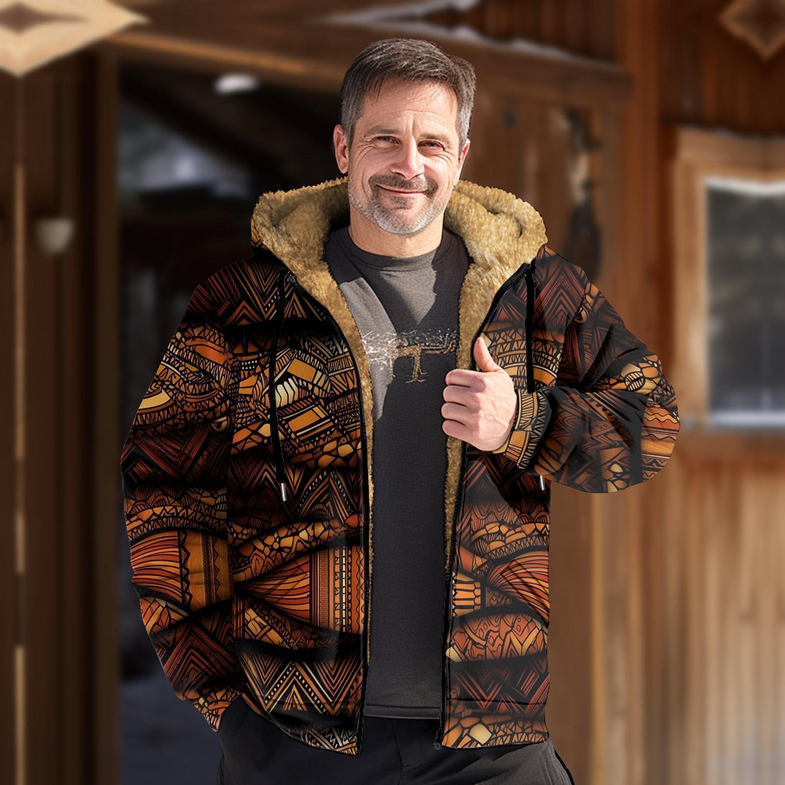 Мужская куртка с принтом — фото 7