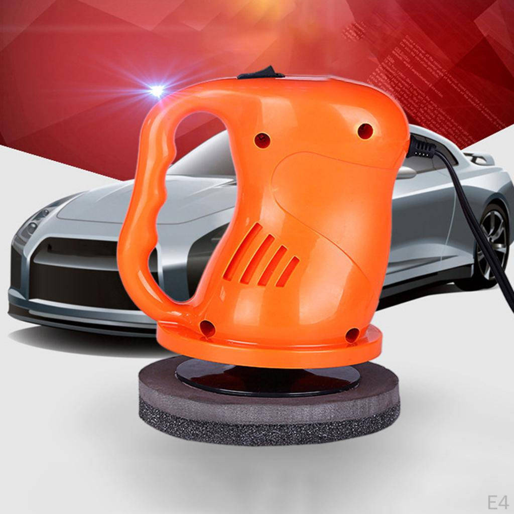 Polidora com 2 Almofadas Máquina de Polimento para Uso Doméstico DIY Plugue de Cigarro Cuidado com Arranhões