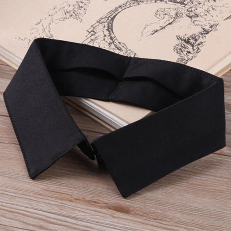 Solid Color Fake Collar for Women Shirt Necklace Choker Detachable Half Shirt Collars for Sweater Dress Decorative Nep Kraagie