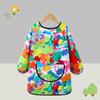 Kids Painting Apron Adjustable Drawing Clothes Kindergarten Long Sleeved Cover Dining Bib Waterproof Reverse Dressing Aprons