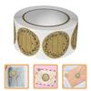 Multi-Use Stickers Roll Baking Stickers for Gift Sealing 8 Rolls