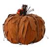 Country Living Natural Leaves Pumpkin 16cm X 22cm