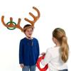 Gift Outdoor Ring Toss Reindeer Inflatable Antler Hat Ferrule Game Inflated Toys Christmas Headband
