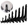 3-12inch Plastic Decoration Easels Picture Frame Stand Display Stand Dishes Plate Holder