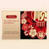 2026 Chinese New Year For Dragon Fuzi Door Stickers Hollowing Out Three-Dimensional Blessing Character Spring Festival Hanging